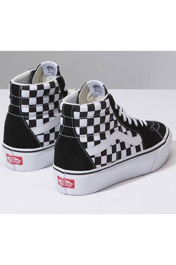 Vans checkerboard outlet sk8 hi platform